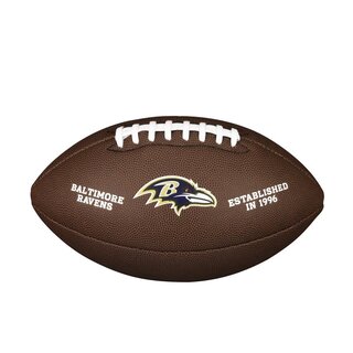 Wilson NFL Team Logo Composite Football Baltimore Ravens