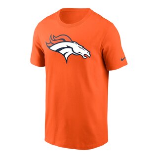 NFL TEAM Denver Broncos Nike Essential Logo NFL T-Shirt - orange Gr. M