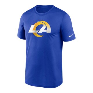 NFL TEAM Los Angelos Rams Nike Essential Logo NFL T-Shirt - royal Gr. L