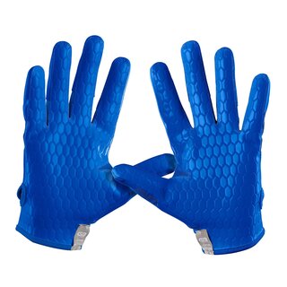 Grip Boost DNA American Football Receiver Handschuhe, Engineered Grip - royal blau Gr. XL