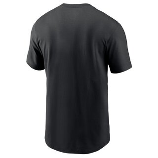 Nike NFL Logo Essential T-Shirt Las Vegas Raiders - schwarz