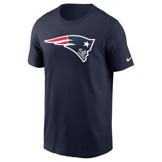 Nike NFL Logo Essential T-Shirt New England Patriots  - navy Gr. S