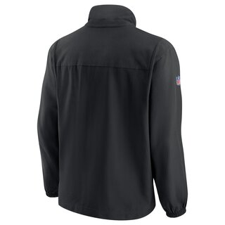 Nike NFL Woven FZ Jacket Carolina Panthers, schwarz-blau