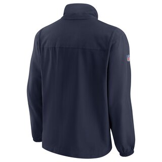Nike NFL Woven FZ Jacket Dallas Cowboys, navy-weiß - Gr. XL