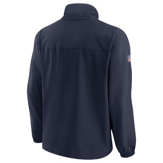 Nike NFL Woven FZ Jacket Seattle Seahawks, navy-grün - Gr. S
