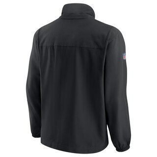 Nike NFL Woven FZ Jacket Philadelphia Eagles, schwarz-grün - Gr. M