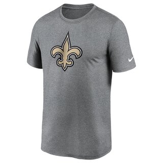 Nike NFL Logo Legend T-Shirt New Orleans Saints, grau - Gr. M