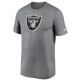 Nike NFL Logo Legend T-Shirt Las Vegas Raiders, grau - Gr. S
