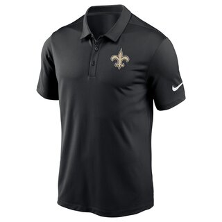 Nike NFL Team Logo Franchise Polo New Orleans Saints, schwarz - Gr. S