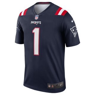 Nike NFL Legend Jersey New England Patriots #1 Cam Newton, navy - Gr. M
