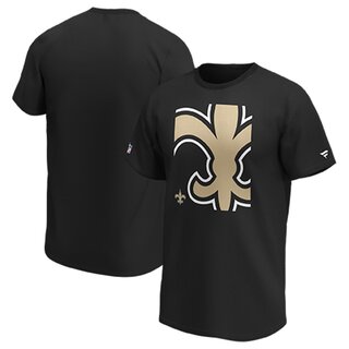 Fanatics NFL Reveal Graphic T-Shirt New Orleans Saints, schwarz - Gr. 2XL