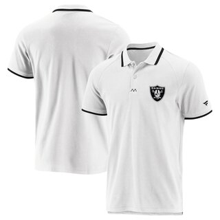 Fanatics NFL Enhanced Sport SS21 Polo Shirt Las Vegas Raiders, weiß - Gr. XL