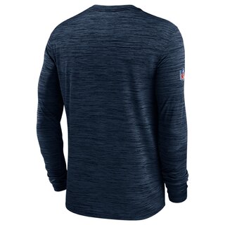 Nike NFL Velocity LS Sideline T-Shirt Seattle Seahawks, navy - Gr. S
