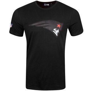 New Era NFL QT OUTLINE GRAPHIC T-Shirt New England Patriots, schwarz - Gr. M