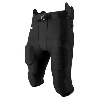 Full Force Wear All in one Integrated Pant,  7 Pad Footballhose - schwarz Gr. M