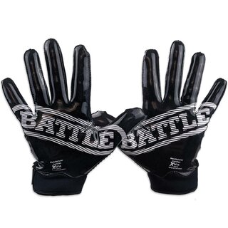 BATTLE Doom 1.0 Wide Receiver Handschuhe schwarz 2XL