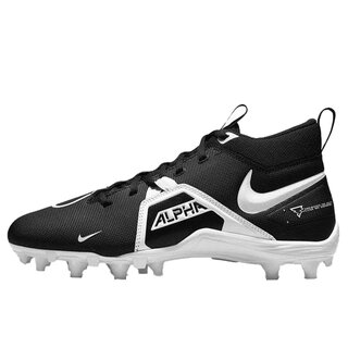 Nike Alpha Menace Varsity 3 CV0586 Rasen Footballschuhe - schwarz-weiß Gr. 11.5 US