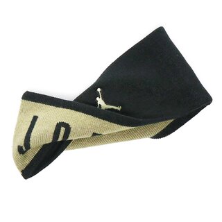 Nike Jordan Seamless Knit Reversible Headband - schwarz/creme