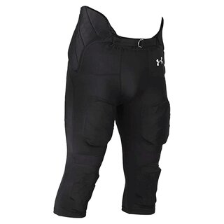 Under Armour Integrated Football Pant, All in one Footballhose - schwarz Gr. S