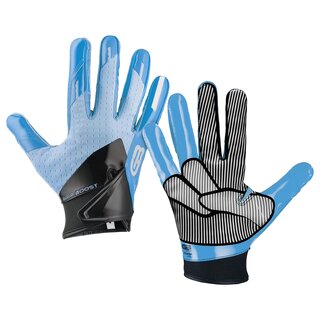 Grip Boost Stealth 5.0 Peace American Football Receiver Handschuhe - Sky Blue Gr.L