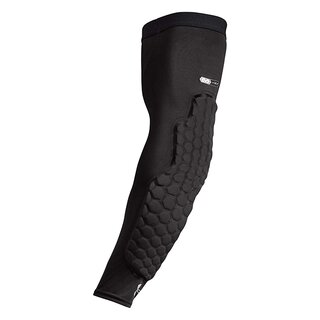 Under Armour Gameday Armour Pro Padded Forearm/Elbow Sleeve mit McDavid HEX-Pad - schwarz links S
