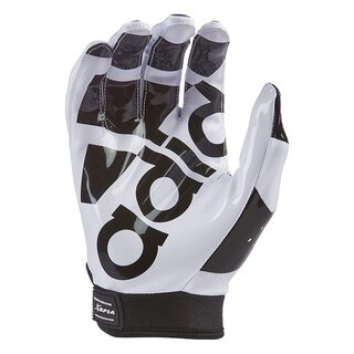 adidas adiFAST 3.0 Receiver American Football Handschuhe - weiß Gr.XL