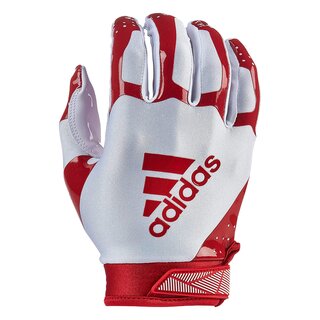 adidas adiFAST 3.0 Receiver American Football Handschuhe - rot XL