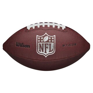 Wilson NFL Football Stride official size WF3007201XBOF, Size 9