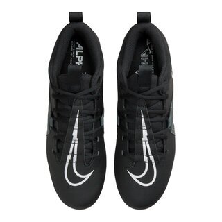 Nike Alpha Menace Varsity 3 CV0586 010 Rasen Footballschuhe, schwarz-grau Gr.12 US