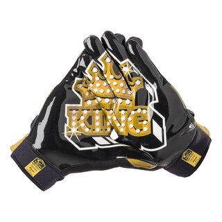 Shock Doctor Showtime Gold Receiver Handschuhe - schwarz/gold king Gr.XL