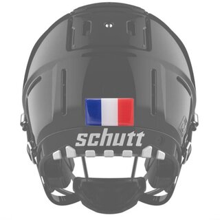 Helm Flag Decal, Helmaufkleber - Frankreich Flagge