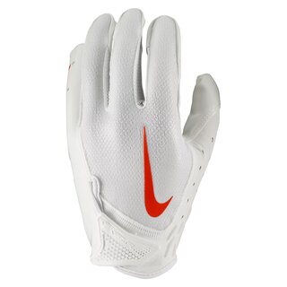 Nike Vapor Jet 7.0 white American Football Receiver Handschuhe - weiß/orange Gr.M