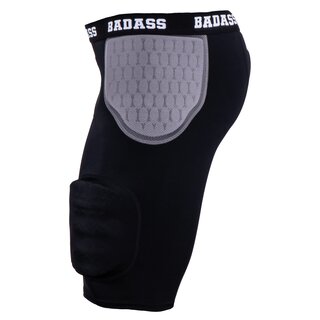BADASS Power 5-Pad Unterhose - schwarz/grau Gr. L