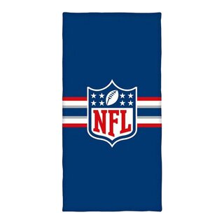 NFL Badetuch mit NFL Shield Logo - 75cm x 150cm Navy