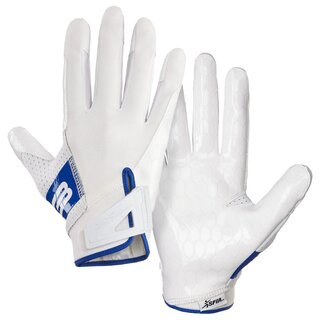 Grip Boost DNA 2.0 Receiver Gloves with Engineered Grip - weiß-blau M