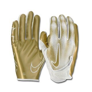 Nike Vapor Jet 7.0 Metallic Receiver Gloves - weiß-gold Gr. 2XL