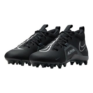 Nike Alpha Menace Varsity 3 CV0586 010 Rasen Footballschuhe - schwarz-grau Gr. 10.5 US