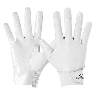 Cutters CG10440 Rev Pro 5.0 Receiver Gloves Solid - weiß Gr.XL