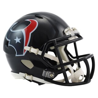 NFL AMP Team Houston Texans Riddell Speed Replica Mini Helm