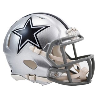 NFL AMP Team Dallas Cowboys Riddell Speed Replica Mini Helm