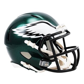 NFL AMP Team Philadelphia Eagles Riddell Speed Replica Mini Helm