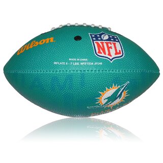 Wilson NFL Junior Miami Dolphins Logo Football