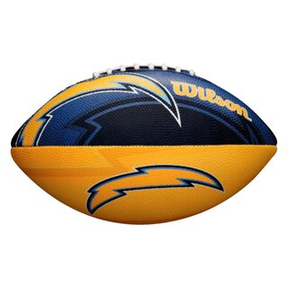 Wilson NFL Junior Los Angeles Chargers Logo Football