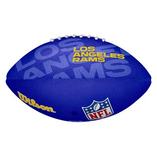 Wilson NFL Junior Los Angeles Rams Logo Football neues Design