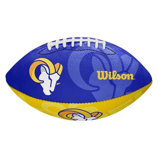Wilson NFL Junior Los Angeles Rams Logo Football