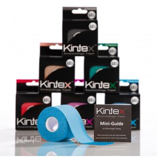 Kintex Kinesiology Tape Classic 5cm x 5m - hellblau/royal