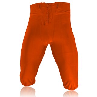 Full Force American Football Game pants Lycra Stretch - orange Gr. XL