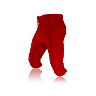 Full Force American Football Game pants Lycra Stretch - rot Gr. 3XL