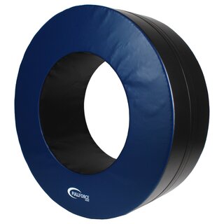 Full Force Premium Tackle Loop - schwarz/blau, Size 6, Ø 132cm