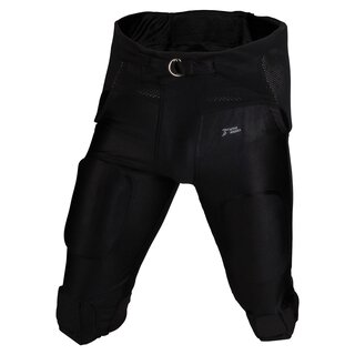 Active Athletics American Football Hose 7 Pad All in One Gamepants - schwarz Gr. S